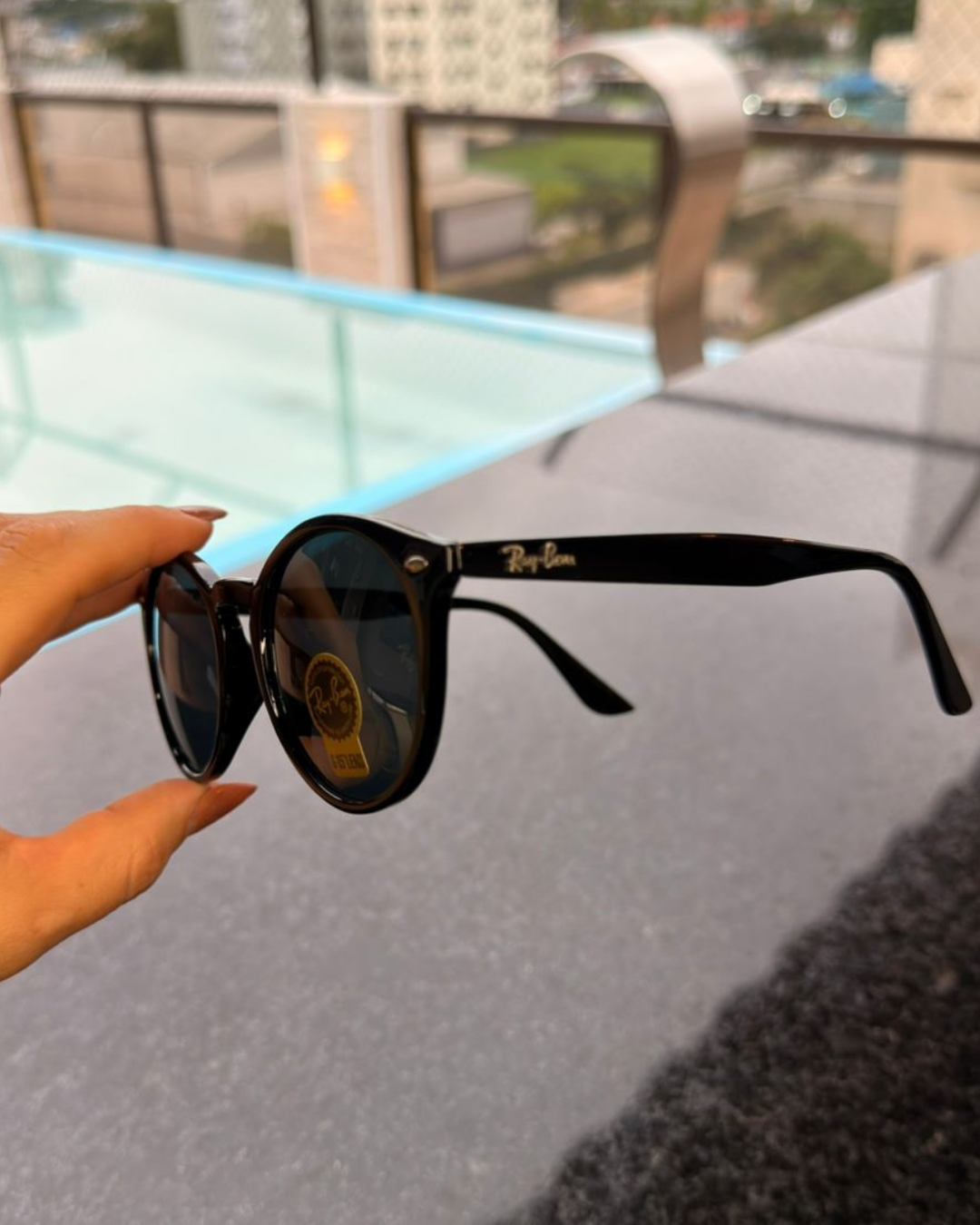 Óculos de Sol Ray-Ban 2180 Preto Clássico G-15