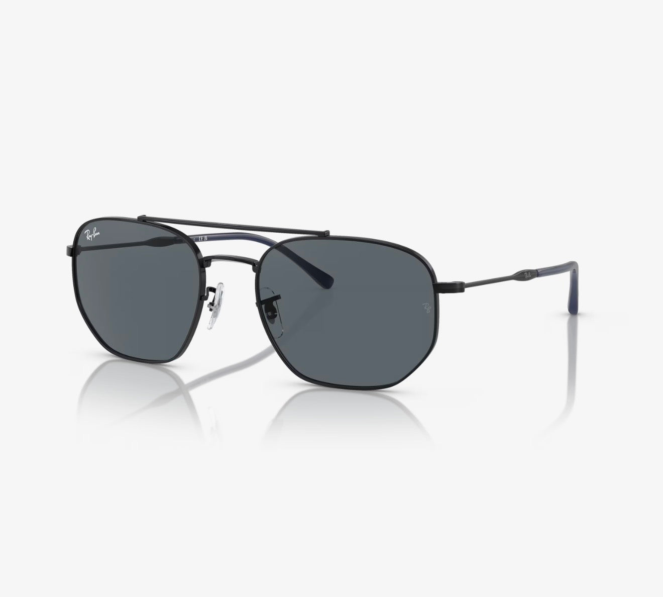 Óculos de Sol Ray-Ban Marshal Hexagonal Preto