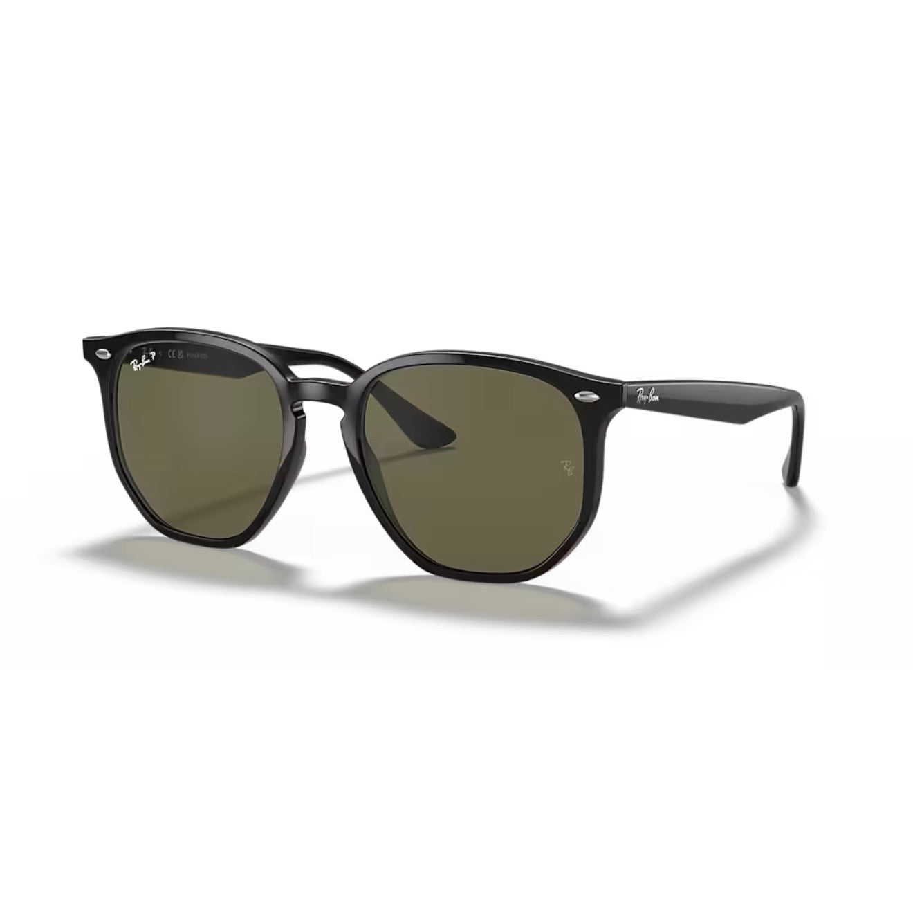 Óculos de Sol Ray-Ban Clássico Preto Redondo